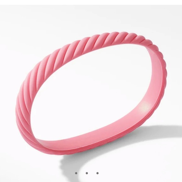 David Yurman Pink Rubber Bracelet - Picture 4 of 4